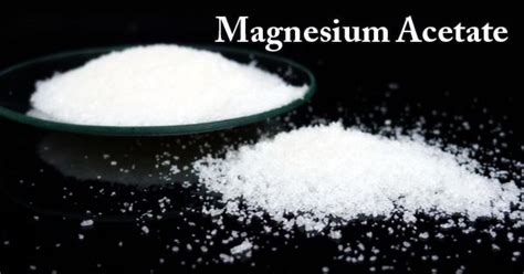 Magnesium Acetate - Assignment Point