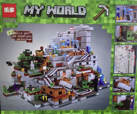 Конструктор Майнкрафт My World Горная пещера 76010 / Майнкрафт My World ...