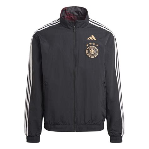 Adidas Germany Anthem Jacket 2022 Adults Black