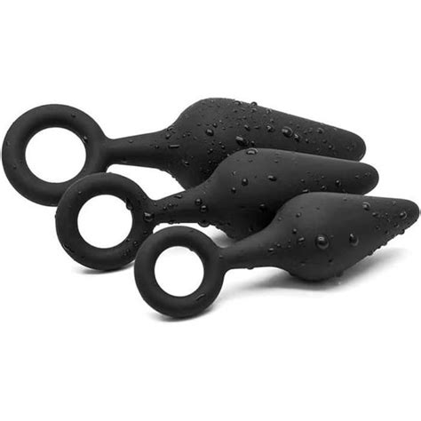 Plug Anal En Massage Conique De La Prostate Jouet Anus En Silicone Dilatateur Anus