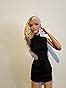 Amazon Barbie Basics Model Collector Doll With Blonde Hair Black Mini Dress Gladiator