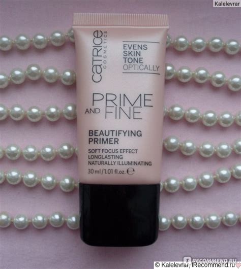 Праймер для лица Catrice PRIME AND FINE beautifying primer - «Розовая ...