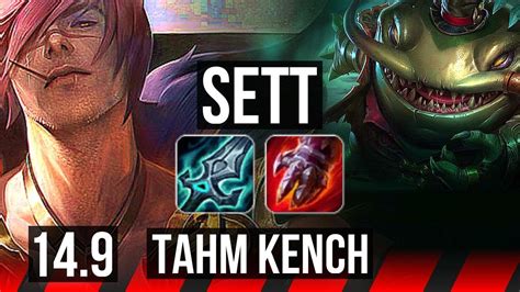 Sett Vs Tahm Kench Top Legendary Solo Kills Games