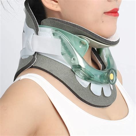 Adjustable Neck Brace Neck Traction Device Rigid Neck Brace For