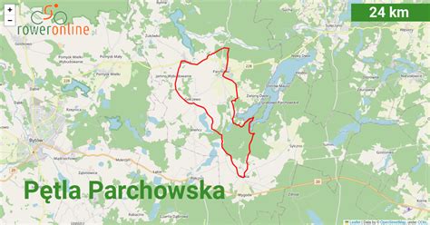 Trasa rowerowa Pętla Parchowska Roweronline