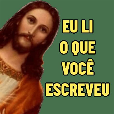 JESUS TÁ VENDO Stickers para WhatsApp