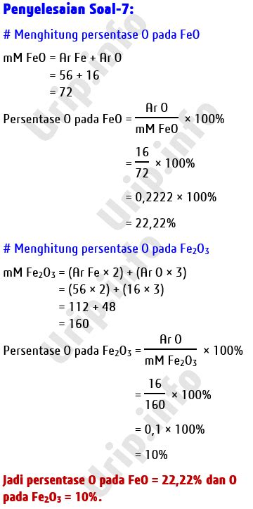 Contoh Soal Stoikiometri 56 Koleksi Gambar