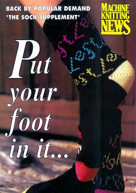 Vintage PDF Knitting Machine Patterns Bookletthe Sock Supplementinstant Download PDF - Etsy