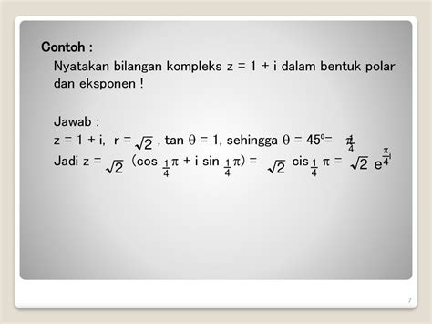 Detail Contoh Soal Bilangan Kompleks Koleksi Nomer 25