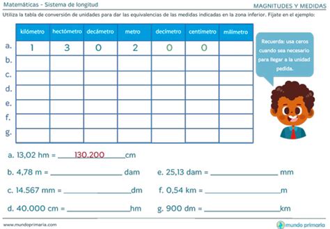 imán A la verdad Malversar ejemplos de medidas de longitud para niños