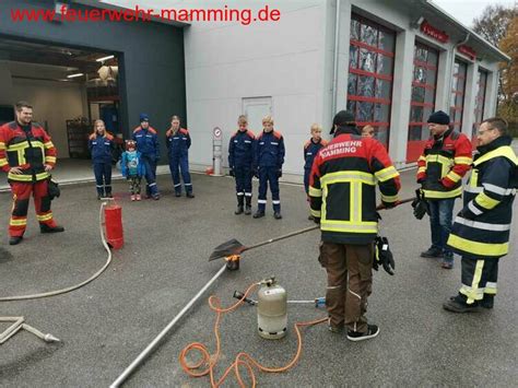 Jugendübung vom 19 11 2022 Feuerwehr Mamming