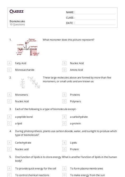 Acid Base Reactions Worksheets For Th Class On Quizizz Free