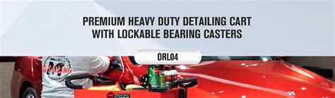 Premium Heavy Duty Detailing Cart Drl Car Care Products Detailing