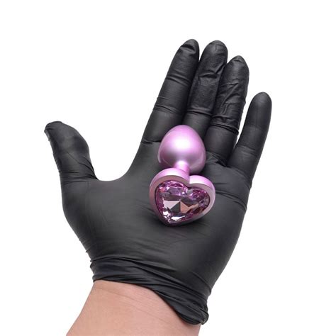 Plug Anal Coração Pedra Acrílico Tamanho P Vipmix Gall