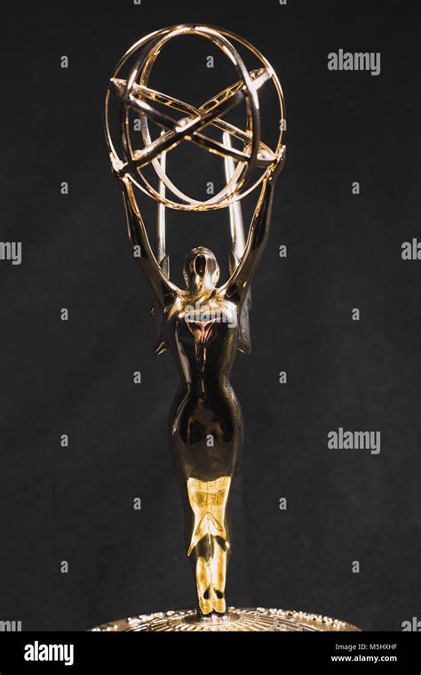 Emmy Award Statue Stock Photo - Alamy