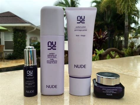 Nude Skincare Review Cleanser Polish Oil Moisturizer