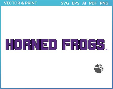 TCU Horned Frogs - Wordmark Logo (2013) - College Sports Vector SVG ...