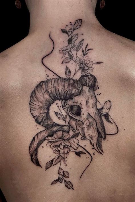 1st Aries Tattoo Designs: Embrace The Ram's Fiery Spirit - Beautyholo ...