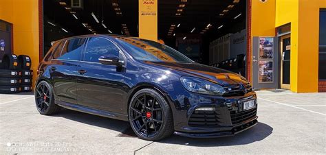 Volkswagen Golf R Vi Black Rotiform Kps Wheel Front