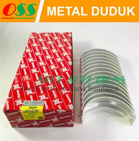 Jual METAL DUDUK MAIN BEARING STD M115H UNTUK MITSUBISHI 6D20 6D21 6D22