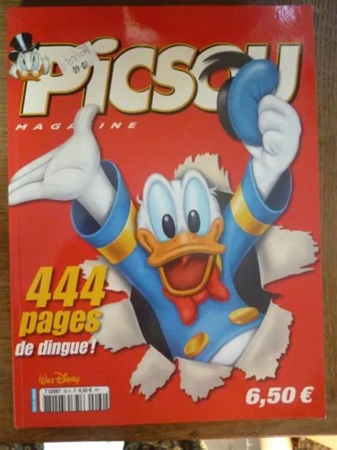 PICSOU MAGAZINE ALBUM RELIURE RECUEIL N60 Disney Hachette Presse 07