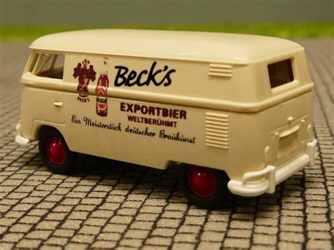 Modellspielwaren Reinhardt Brekina Vw T B Kasten Becks