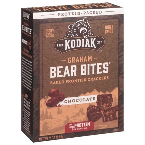 Kodiak Cakes Bear Bites Graham Crackers Chocolate Wegmans