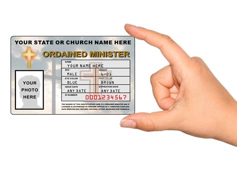 Clergy Id Card