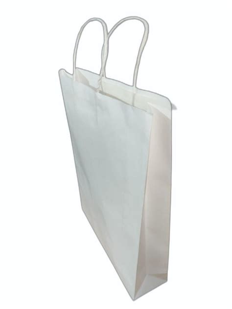 White Bleach Kraft Paper Shopping Bag Capacity Kg At Rs Piece In