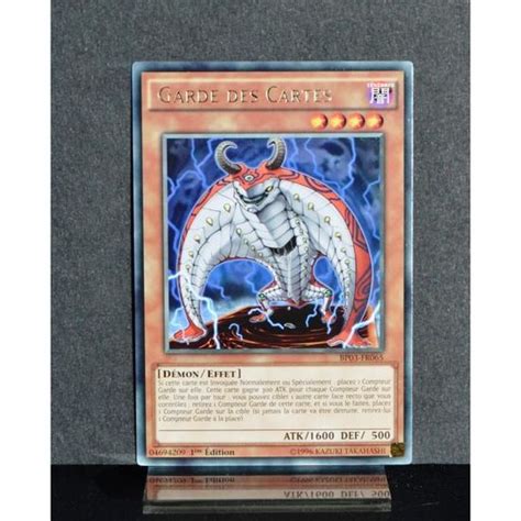 Carte Yu Gi Oh Bp03 Fr065 Garde Des Cartes Neuf Fr Cdiscount Jeux