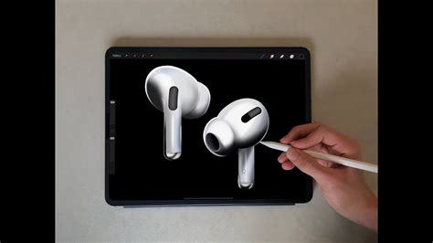 Timelapse Drawing Airpods Pro 2019 Ilangraphics Instagram Ipad