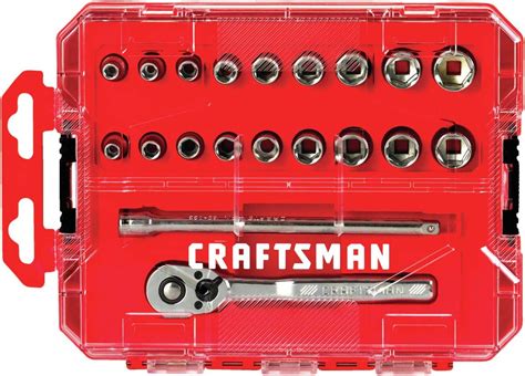 Craftsman Socket Set Sae Metric Drive Piece Cmmt