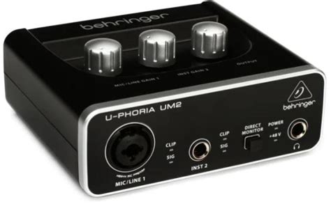 Behringer U-Phoria UMC202HD Review - American Songwriter