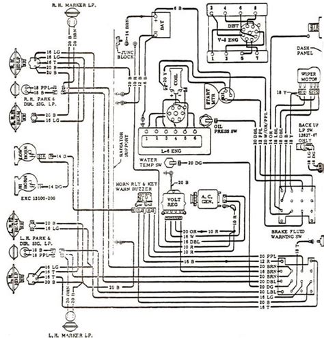 1971 Chevelle Wiring Diagram