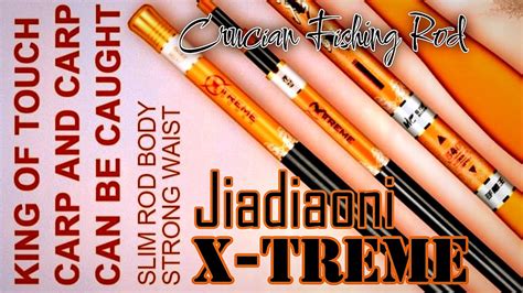 Crucian Fishing Rod Jiadiaoni X Treme Power Tegek Paling Ringan