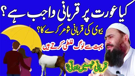 Kya Aurat Par Qurbani Farz Hai Kya Aurat Par Qurbani Wajib Hai