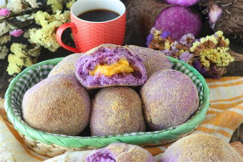 Super Soft Ube Pandesal With Cheese Foxy Folksy