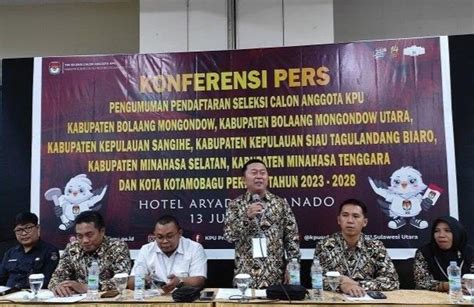 Timsel Buka Pendaftaran Seleksi Calon Anggota Kpu Di 7 Kabupaten Kota