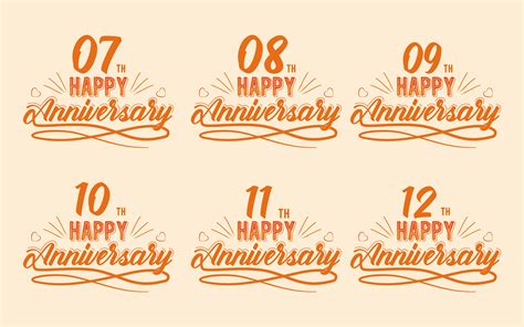 Happy Anniversary Celebrating Design Bun Graphic by Uttam Das · Creative Fabrica