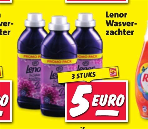 Lenor Wasverzachter Aanbieding Bij Nettorama