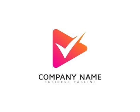 premium vector tick logo design