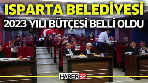 Belediyenin 2023 yılı bütçesi belirlendi