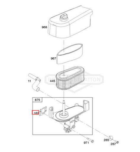 Uszczelka Filtra Ga Nika Briggs Stratton