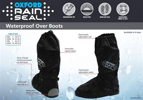 Oxford Rainseal Waterproof Over Boots Autoqueenin