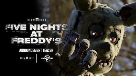 Five Nights at Freddy's Teaser Trailer