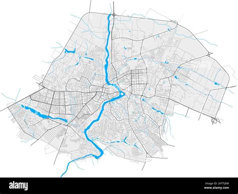 Vinnytsia Vinnytsia Oblast Ucrania Mapa Vectorial De Alta Resoluci N