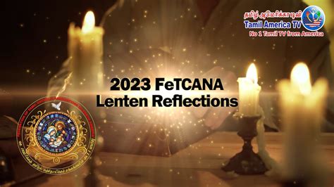 Day 6 Lenten Reflections FeTCANA Fr Hendry Jesu Rajan HGN TCAA