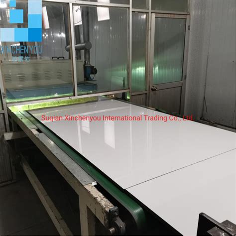 Hmr Mdf White High Glossy Uv Mdf Board Mm Furniture China