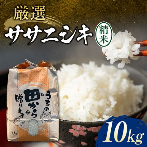 【楽天市場】【ふるさと納税】 【先行予約】 令和6年産 厳選ササニシキ 10kg 米 お米 おこめ 山形県 新庄市 F3s 2186：山形県新庄市