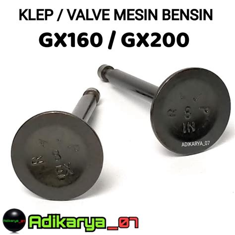 Jual Klep Gx Valve In Ex Klep Api Minyak Mesin Honda Gx Gx